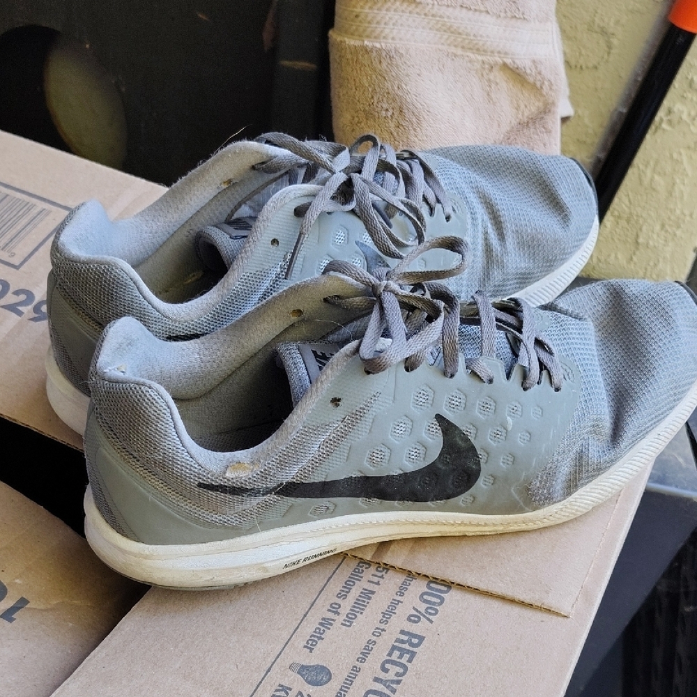 Nike Gray Athletic Shoes